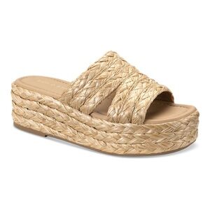 Women's Olinkaa Woven Slide Espadrille Wedge Sandals| Sun + Stone
